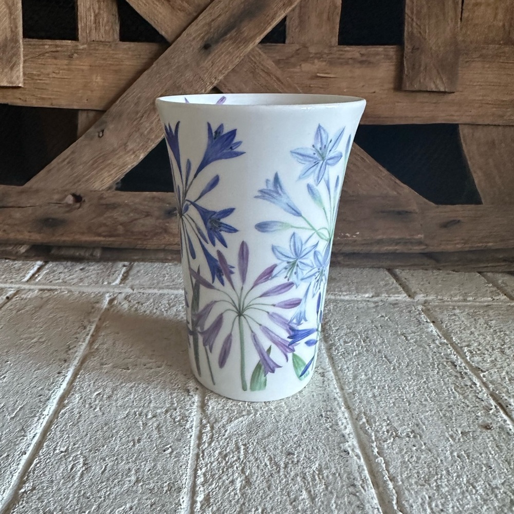 Roy Kirkham Agapanthus Cup Mug Spring flowers Bone China (26) - Picture 8 of 8